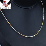 NA710 European Woman Girl 18KT Chain Necklace