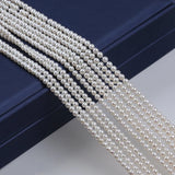 3.5-4mm Natural Freshwater Potato Pearl Strands