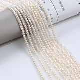 3.5-4mm Natural Freshwater Potato Pearl Strands