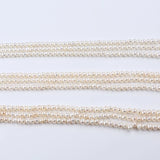 3.5-4mm Natural Freshwater Potato Pearl Strands