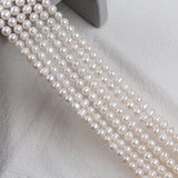 7-8mm Natural Potato Freshwater Pearls Beads Strands