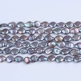 9-11mm Purple Freshwater Pearl Beads Strand for Jewelry Making