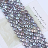 9-11mm Purple Freshwater Pearl Beads Strand for Jewelry Making