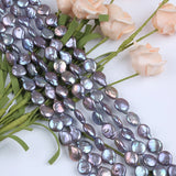 9-11mm Purple Freshwater Pearl Beads Strand for Jewelry Making