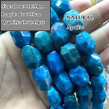 Natural Apatite Stone Beads for Jewelry Making Diy Bracelet