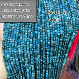 Natural Apatite Stone Beads for Jewelry Making Diy Bracelet