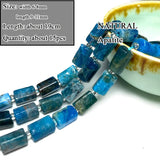 Natural Apatite Stone Beads for Jewelry Making Diy Bracelet