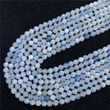 Aquamarines Faceted Beads 5/6mm Charms Crystal DIY Gem Beads for Jewelry Making