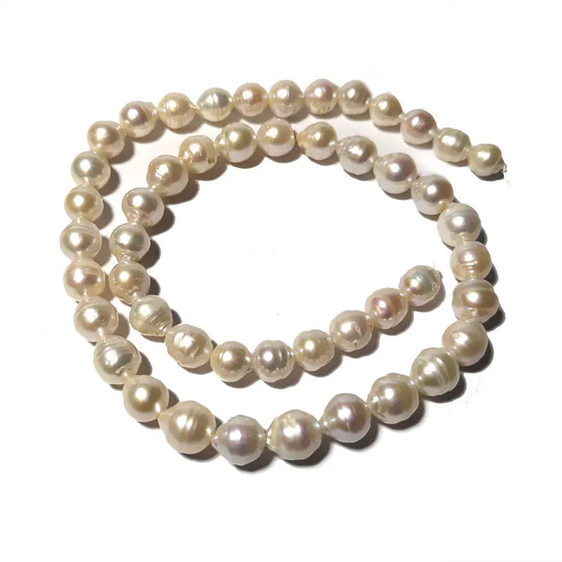 8-9MM Natural Baroque Akoya Seawater Pearl Loose Beads