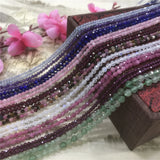 Faceted 2/3/4mm Crystal Beads for DIY Jewelry Making
