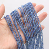 Natural Kyanite Beads Faceted Semi-precious Stone Loose Beads