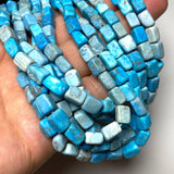 5-6MM Turquoise Square Stone Beads for Jewelry Making
