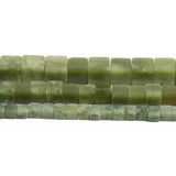 Natural Canada Jade Stone Beads 4mm 6mm 8mm Cube Beads for DIY Bracelet