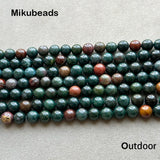 Natural Chicken Blood Stone 8mm Round Beads for DIY Jewelry Making