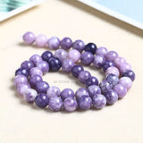 Lepidolite Stone Beads Round Spacer Beads 4-12mm