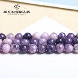 Lepidolite Stone Beads Round Spacer Beads 4-12mm