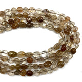 Copper Rutilated Quartz Stone Beads for Jewelry Making