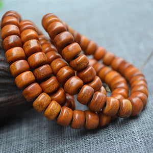 Natural Cow Bone Bracelets Tibetan Buddha Beads Hand String DIY Bracelet Jewelry