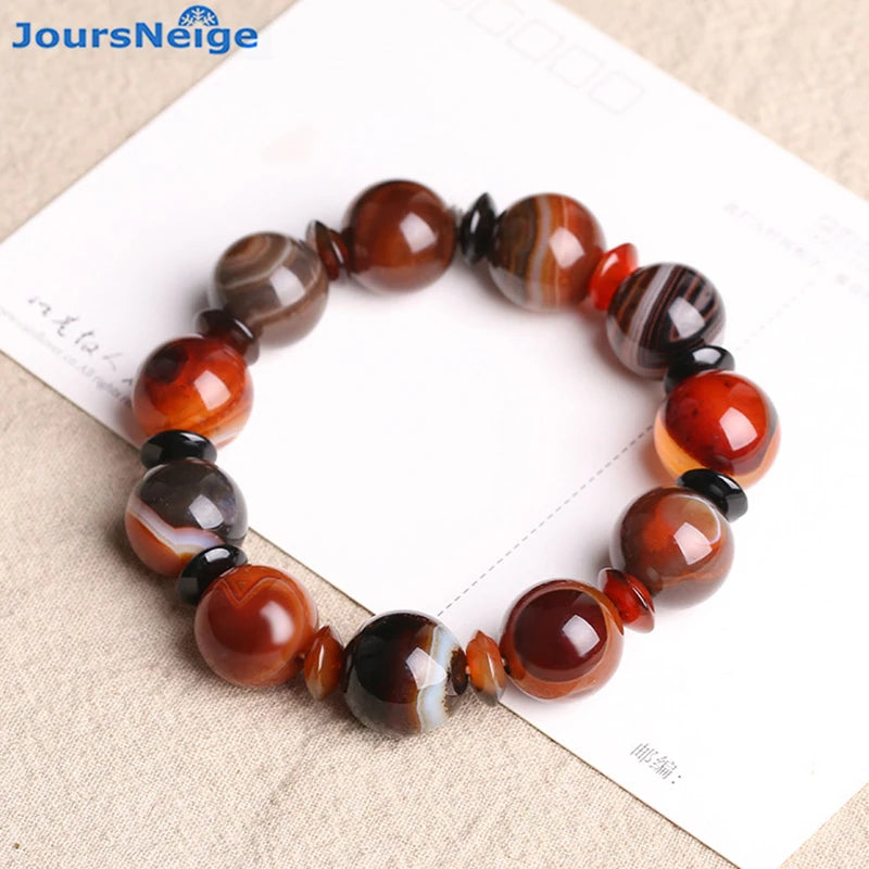 Crystal Bracelet Multicolor Buddha Bead Lucky Tibetan Style