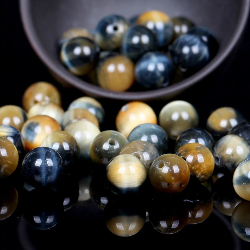 Dream Tiger Eye Stone Beads Round Spacer Beads 4/6/8/10/12mm