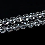 Clear Crystal Round Stone Beads Jewelry Making 4/6/8/10/12mm