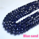 Tiger Eye Faceted Stone Loose Beads DIY Jewelry Making Bracelet