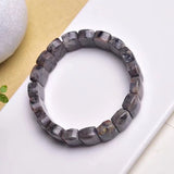 Natural Flame Stone Bracelet Crystal Hand Row Women Men Gift