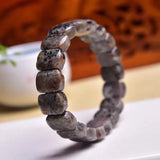 Natural Flame Stone Bracelet Crystal Hand Row Women Men Gift