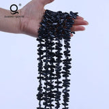 Black Biwa Freshwater Pearl Strands - Natural Fresh Water Pearls