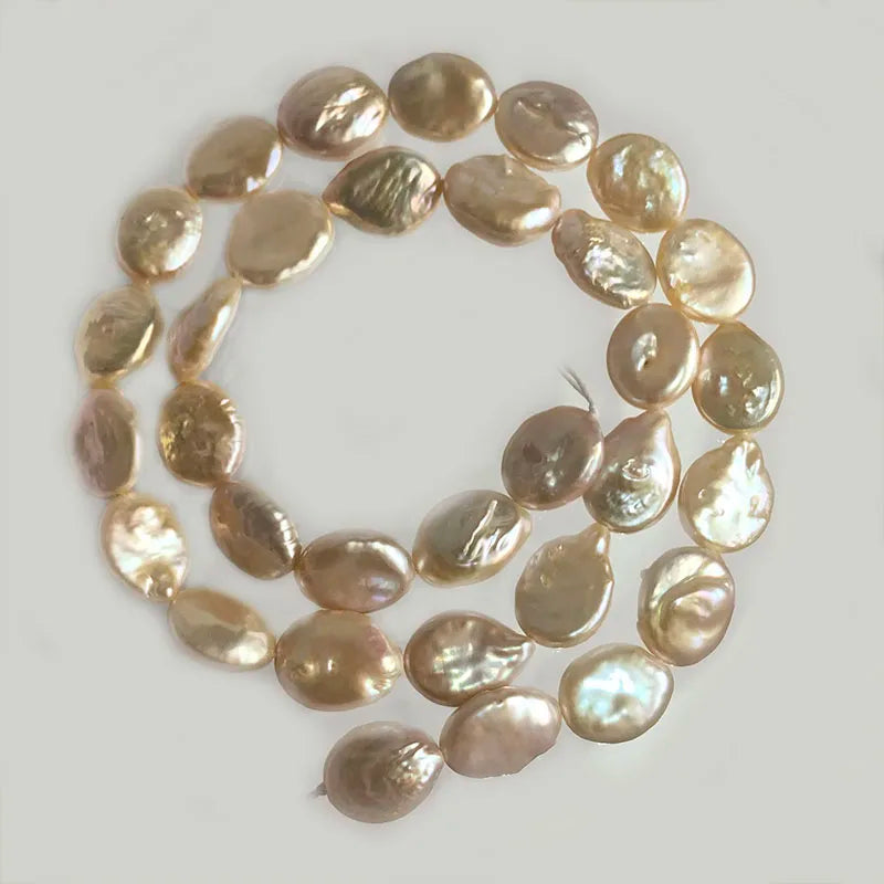Pink Freshwater Pearl Beads 15Inches