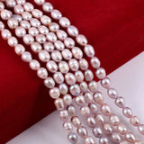 Freshwater Rice Pearl Beads for Jewelry Making DIY 14''