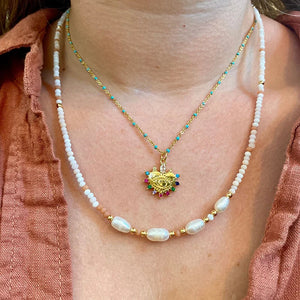Freshwater Pearl Necklace High Real Pearl Choker