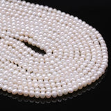 Baroque Freshwater Pearls Beads 4-5mm Loose Spacer DIY Bracelet Necklace