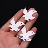 Freshwater Shell Beads Pigeon Shape Jewelry Making DIY Craft Accessories
