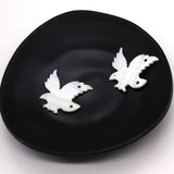 Freshwater Shell Beads Pigeon Shape Jewelry Making DIY Craft Accessories