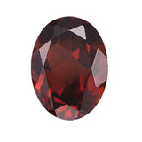 Natural Garnet Oval Cut Ring Face Multi-Size Mozambique Raw Stone