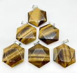 Amethyst Star Of David Pendant for DIY Jewelry Making 10pcs