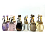 Gemstone Perfume Bottle Pendant Essential Oil Diffuser
