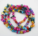 Milky White Gravel Beads 5-7mm for Jewelry Making DIY