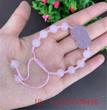 Green Chalcedony Buddha Beads PIXIU Bracelet Hand Knitted Bangle