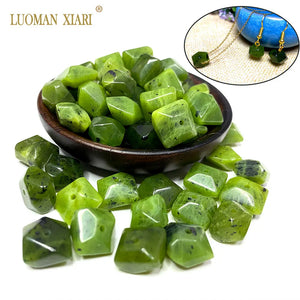 Green Jades Amethysts Agates Aquamarine Stone Beads for Diy Bracelet Necklace