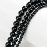 Green Sandstone Round Loose Stone 4 6 8MM DIY Jewelry Making