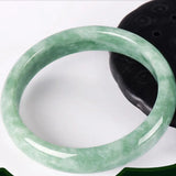Gui Zhou Jade Flat strip Jade Bangles Lucky Safety Jade Bracelet
