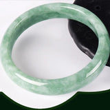 Gui Zhou Jade Flat strip Jade Bangles Lucky Safety Jade Bracelet