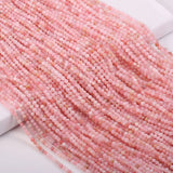 Natural High Stone Faceted Beads Rose Quartz Amazonite Loose Bead