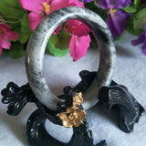 Natural Jade Bracelet Lucky Auspicious Amulet Fine Jade Jewelry