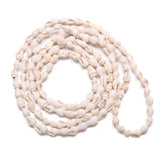 Long Conch Shell Beads 8x10mm Isolation Bead for DIY Jewelry Making