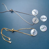 Mother of Pearl Shell Letter MOM Pendants for Jewelry Making