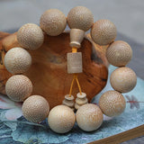 Dragon Blood Glitter Bamboo Bracelet Wooden Buddha Beads Hand String