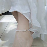 Freshwater Pearl Ankle Chains for Women, Fine Jewelry Gift